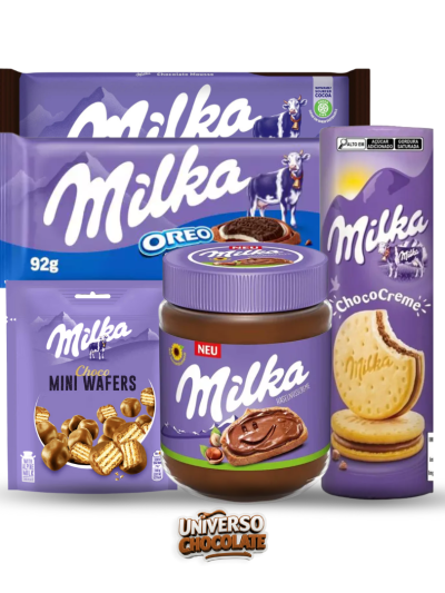 Combo Milka - Kit com 5 chocolates Milka