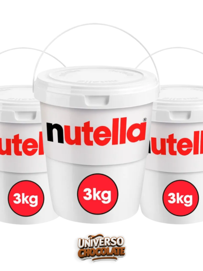 Combo 3 Potes Nutella 3kg